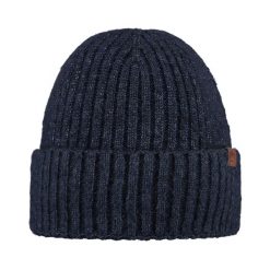 Czapka Barts Wyon. Niebieskie czapki męskie Barts, na zimę, bez wzorów, eleganckie. Za 131.50 zł.