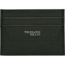 Trussardi Jeans - Portfel. Czarne portfele męskie TRUSSARDI JEANS, bez wzorów, z jeansu. W wyprzedaży za 99.90 zł.