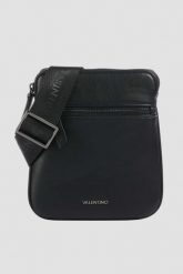 VALENTINO Mała saszetka ze skóry ekologicznej Horizon Crossbody SS26. Czarne saszetki męskie Valentino by Mario Valentino, ze skóry ekologicznej. W wyprzedaży za 156.99 zł.