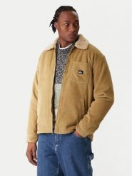 Quiksilver Kurtka przejściowa Dna Sherpa Harrington EQYJK04201 Beżowy Regular Fit. Brązowe kurtki męskie Quiksilver, m, bez wzorów, z bawełny, bez kaptura. Za 289.99 zł.