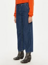 American Vintage Jeansy Globay GLO11AH24 Granatowy Straight Fit. Niebieskie jeansy damskie American vintage. Za 449.99 zł.