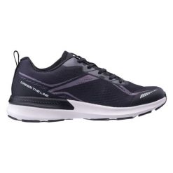 Buty IQ Cross The Line Multino M 92800598880 czarne. Czarne buty sportowe na co dzień męskie z materiału, bez zapięcia. Za 284.10 zł.