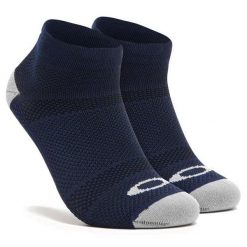 Oakley Skarpety Ribbed Ellipse Short Fos900869-6Le. Niebieskie skarpetki męskie Oakley, bez wzorów. Za 50.99 zł.