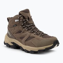 Buty trekkingowe damskie Jack Wolfskin Vojo Tour Texapore Mid. Brązowe obuwie trekkingowe damskie Jack Wolfskin. Za 640.75 zł.