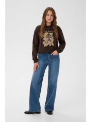 Kaffe Bluza w kolorze brązowym rozmiar: S. Brązowe bluzy bez kaptura damskie Kaffe, s. Za 174.95 zł.