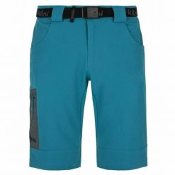 Męskie szorty outdoorowe Kilpi NAVIA-M. Niebieskie szorty męskie Kilpi, bez wzorów, z materiału. Za 161.00 zł.
