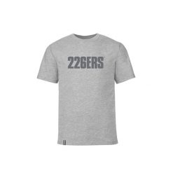 Koszulka z dużym logo 226ERS. Szare bluzki sportowe damskie 226ERS, m, z bawełny, bez kołnierzyka, bez ramiączek. Za 181.50 zł.
