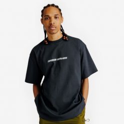 Koszulka z grafiką unisex Lifetech. Szare t-shirty damskie Decathlon, xl, bez wzorów, z bawełny, bez kołnierzyka. Za 69.99 zł.