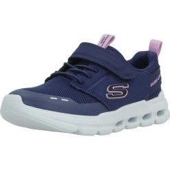 Buty SKECHERS SKECHERS GLIDE-STEP FLOW Niebieski. Niebieskie obuwie treningowe damskie Skechers, na fitness i siłownię. Za 173.99 zł.
