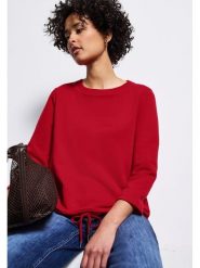 Street One Bluza w kolorze czerwonym rozmiar: 36. Czerwone bluzy bez kaptura damskie Street One. Za 131.74 zł.