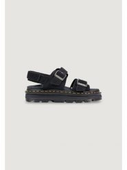 Dr. Martens Sandały Zebzag Sandals DM42689001 Czarny. Czarne sandały damskie Dr. Martens, bez wzorów, ze skóry, bez obcasa, na płaskiej podeszwie. Za 611.99 zł.