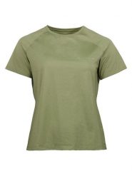 Peak Mountain Koszulka funkcyjna "Actus" w kolorze khaki rozmiar: L. Brązowe bluzki sportowe damskie Peak Mountain, l, z materiału, bez kołnierzyka, bez ramiączek. Za 83.03 zł.