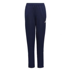 Spodnie treningowe Adidas Entrada 22. Niebieskie spodnie dresowe damskie Adidas, z dresówki, do piłki nożnej. W wyprzedaży za 74.00 zł.