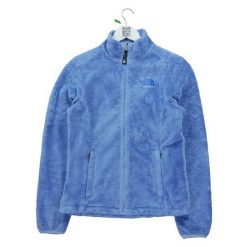 Second life - Kurtka polarowa TNF Osito dla kobiet - Stan bardzo dobry. Niebieskie kurtki damskie The North Face, bez wzorów, z polaru, bez kaptura. Za 190.31 zł.