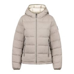 Damska Kurtka Z Kapturem Rollins. Brązowe kurtki damskie Trespass, bez wzorów, z kapturem. Za 365.99 zł.