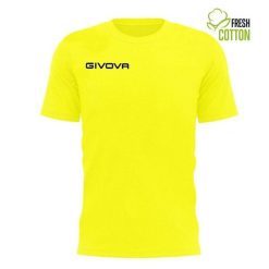 Givova Żółta Bawełniana Koszulka 3XL - Komfort i Styl. Czerwone t-shirty sportowe męskie Givova, xl, z bawełny, bez ramiączek, do piłki nożnej. Za 59.82 zł.