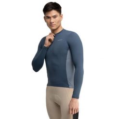 Męska koszulka rowerowa gravel z długim rękawem Kolarstwo Siroko GM3 Karakór. Niebieskie t-shirty sportowe męskie SIROKO, l, z materiału, bez ramiączek, rowerowe. W wyprzedaży za 294.00 zł.