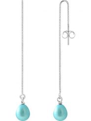 Pearline Srebrne kolczyki-wkrętki z perłami rozmiar: onesize. Szare kolczyki damskie Pearline, z perłą, srebrne. Za 121.99 zł.