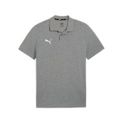 Koszulka Polo Męska Team Goal Casuals. Niebieskie koszulki polo męskie Puma, l, z bawełny, bez ramiączek, do piłki nożnej. Za 89.09 zł.