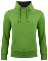 Clique Classic Hoody Women bluza z kapturem green melange. Zielone bluzy z kapturem damskie CLIQUE, l, z bawełny. Za 309.10 zł.