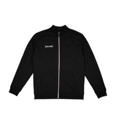 Bluza pełny zamek błyskawiczny Spalding Flow. Czarne bluzy bez kaptura męskie Spalding, xl, z bawełny. Za 339.60 zł.