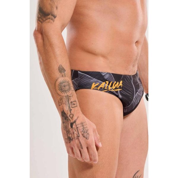 Kąpielówki na basen Zerod Kailua - briefs. Czarne kąpielówki męskie ZEROD, m, bez wzorów, do pływania. Za 169.00 zł.