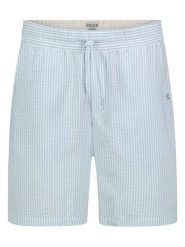 Sublevel Bermudy w kolorze biało-błękitnym rozmiar: S. Niebieskie szorty męskie Sublevel, bez wzorów, z bawełny. Za 82.99 zł.