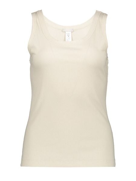 Hanro Top w kolorze kremowym rozmiar: L. Brązowe topy damskie Hanro, l, bez wzorów, bez kołnierzyka. Za 117.73 zł.