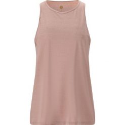 Koszulka do jogi Athlecia Mota Slub Top. Czerwone t-shirty damskie Endurance, bez wzorów, z elastanu, bez kołnierzyka. Za 142.00 zł.