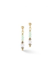 COEUR DE LION Kolczyki-wkrętki z perełkami Swarovski rozmiar: onesize. Białe kolczyki damskie COEUR DE LION, z kryształem, szklane. Za 130.99 zł.