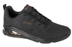 Buty sportowe Sneakersy damskie, Tres-Air Uno - Ah-Mazing. Czarne buty sportowe na co dzień damskie Skechers, bez wzorów, z materiału, trekkingowe. Za 259.99 zł.
