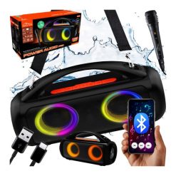 GŁOŚNIK AUDIO PRO Media-Tech Bluetooth 5.3 TWS IPX5 60W mikrofon pasek. Paski męskie MEDIA-TECH, bez wzorów, wizytowe. Za 199.99 zł.
