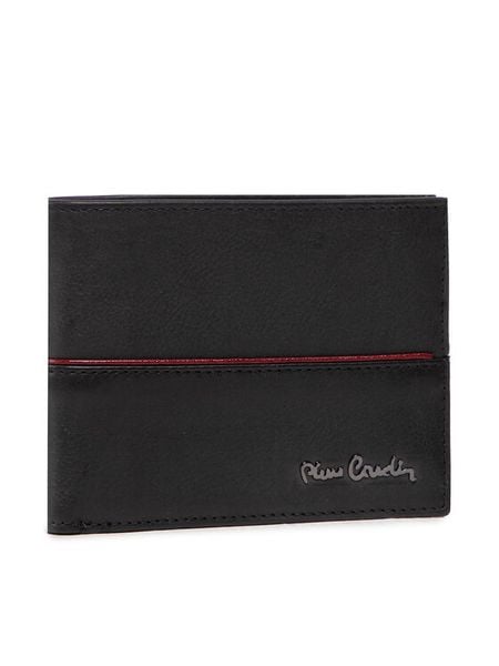 Pierre Cardin Portfel TILAK38 8806 Czarny. Czarne portfele męskie Pierre Cardin, bez wzorów, ze skóry. Za 139.99 zł.