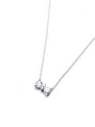 Pandora Srebrny naszyjnik z elementem ozdobnym - dł. 45 cm rozmiar: onesize. Szare naszyjniki damskie Pandora, srebrne. Za 295.66 zł.