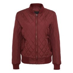 Kurtka Damska/pikowana Diamond Nylon. Brązowe kurtki damskie Urban Classics, xs, bez wzorów, z nylonu, bez kaptura. Za 189.99 zł.