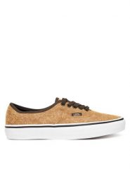 Vans Tenisówki Authentic VN000D7YEMJ1 Beżowy. Brązowe trampki i tenisówki damskie Vans, bez wzorów, z materiału. Za 249.99 zł.