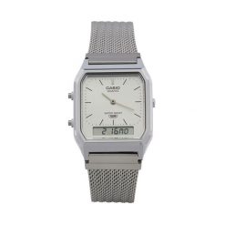 Zegarek Casio. Szare zegarki męskie Casio, srebrne. Za 299.99 zł.