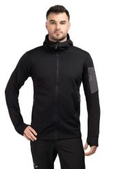 Bluza wspinaczkowa męska Modulus Hoody. Czarne bluzy z kapturem męskie RAB, na zimę, m, z materiału. Za 539.99 zł.