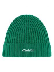 Eisbär Czapka "Poca OS" w kolorze zielonym rozmiar: onesize. Zielone czapki zimowe damskie Eisbar, prążkowane. Za 144.95 zł.