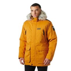 Parka Helly Hansen Reine. Brązowe parki męskie Helly Hansen, bez wzorów. W wyprzedaży za 1,157.50 zł.