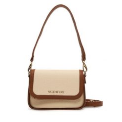 Torebka Valentino. Brązowe torebki klasyczne damskie Valentino, bez wzorów, bez dodatków. Za 549.99 zł.