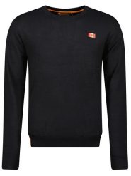 Canadian Peak Sweter "Ferasmeak" w kolorze czarnym rozmiar: L. Czarne swetry męskie Canadian Peak, l, bez wzorów, bez kołnierzyka. Za 109.78 zł.