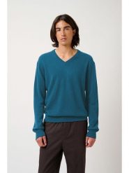 AUTHENTIC CASHMERE Kaszmirowy sweter "Agel" w kolorze niebieskim rozmiar: XL. Niebieskie swetry męskie AUTHENTIC CASHMERE, xl, bez wzorów, z kaszmiru, bez kołnierzyka. Za 391.99 zł.
