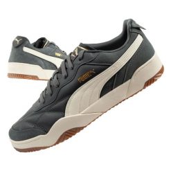 Buty sportowe Puma Tifosi SD. Brązowe buty sportowe na co dzień damskie Puma, bez wzorów, z jeansu, trekkingowe. Za 229.00 zł.