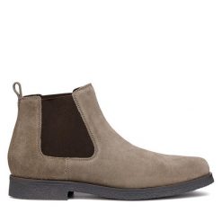 Sztyblety Geox. Szare sztyblety męskie Geox, bez zapięcia. Za 339.99 zł.
