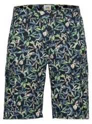 Camel Active Bojówki w kolorze granatowym ze wzorem rozmiar: W42. Niebieskie szorty męskie Camel Active, bez wzorów, z bawełny. Za 105.38 zł.