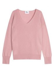 Just Cashmere Kaszmirowy sweter "Birse" w kolorze jasnoróżowym rozmiar: XL. Różowe swetry klasyczne damskie Just Cashmere, xl, z kaszmiru, bez kołnierzyka. Za 387.24 zł.