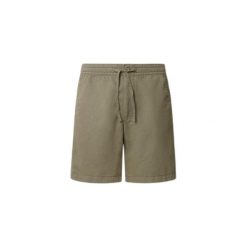 Szorty Pepe Jeans Relaxed Smart. Zielone szorty męskie Pepe Jeans, bez wzorów, z bawełny, eleganckie. Za 339.85 zł.