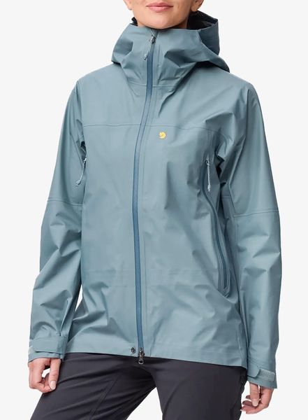 Kurtka z membraną damska Fjallraven Bergtagen GTX Lite Jacket. Niebieskie kurtki damskie Fjällräven, l, bez wzorów, z gore-texu, bez kaptura. Za 2,199.99 zł.