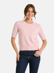 LIEBLINGSSTÜCK Sweter w kolorze jasnoróżowym rozmiar: 48. Różowe swetry klasyczne damskie LIEBLINGSSTÜCK, bez kołnierzyka. Za 272.31 zł.